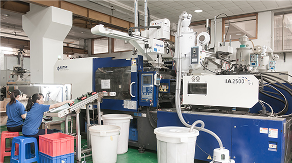 Two-color Two-shot mold 
manufacturing process