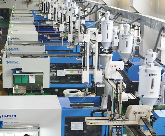 Mold injection production process