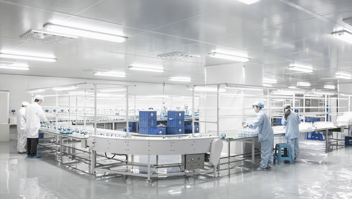Constant temperature and humidity mold manufacturing injection molding production workshop