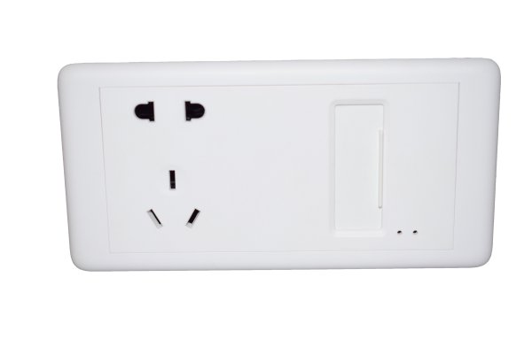 Smart switch two-color mold injection